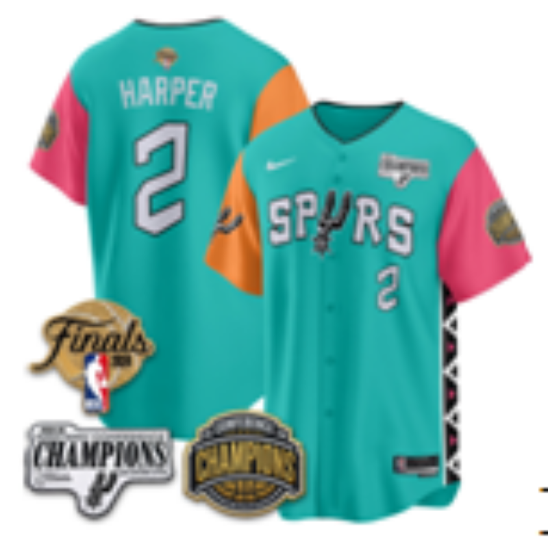 Men San Antonio Spurs #2 Harper green Nike 2026 NBA Jersey 0704